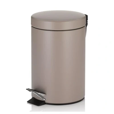Afbeelding van Prullenbak Kela Monaco Pedaal 3L Cashmere Brown