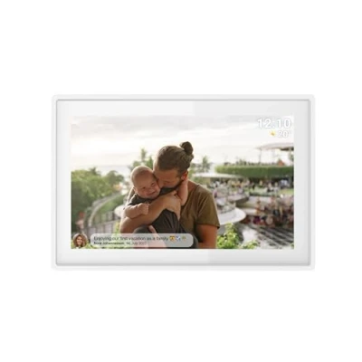 Afbeelding van Denver Digitale Fotolijst 10.1 inch Flat Design HD Frameo App Fotokader WiFi IPS Touchscreen 16GB PFF1021W