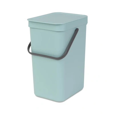 Afbeelding van Brabantia Afvalemmer Sort &amp; Go 12 liter mint