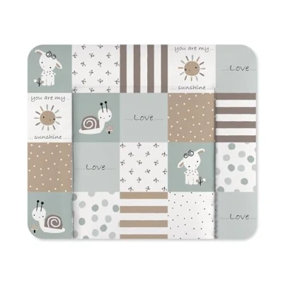 Afbeelding van JULIUS ZÖLLNER Luiermat Softy Patch Blauw 65 x 75 cm