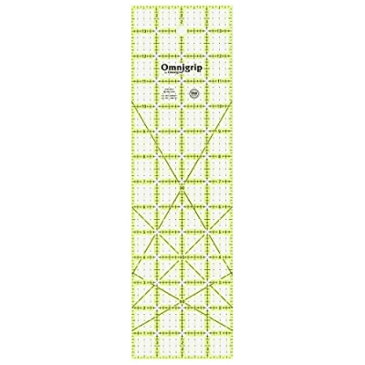 Afbeelding van Omnigrip Quilter liniaal, antislip rechthoekig 4&quot; x 14&quot;