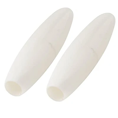 Afbeelding van Musiclily Pro Inch Maat Kunststof Tremolo Arm Punt voor USA Strat stijl Gitaar, Wit (2 Stuks)