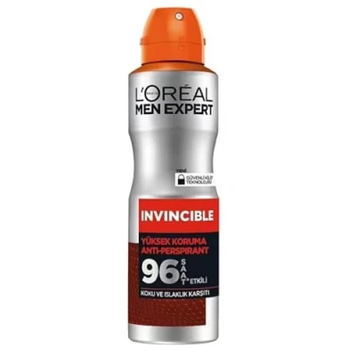 Afbeelding van L&#039;Oreal Men Expert Invincible Anti transpirant Deodorantspray, 150 ml