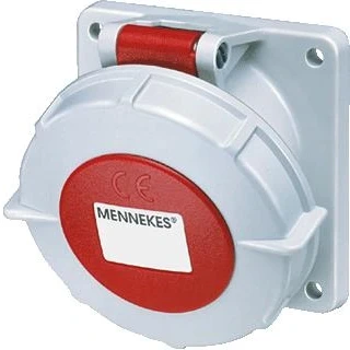 Afbeelding van Inbouwcontactdoos 32a 5p 6h 400v ip67 3524