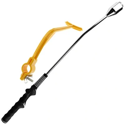 Afbeelding van ENET 2 stks Swing Gewicht Praktijk Anti slip Grip Gids Training Aid Trainer Set Compatibel met Golf