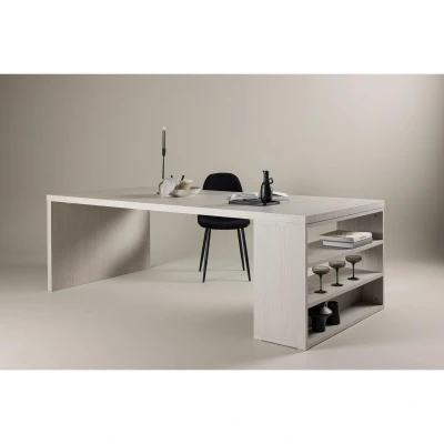Afbeelding van Svea Martina eettafel 110 x 230 cm whitewash Hout