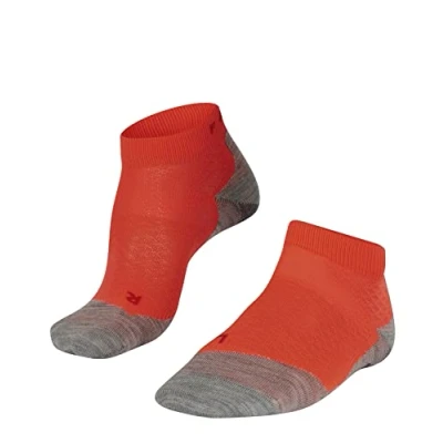Afbeelding van FALKE RU5 Race Short dames running sokken neon rood (neon red) Maat: 41 42