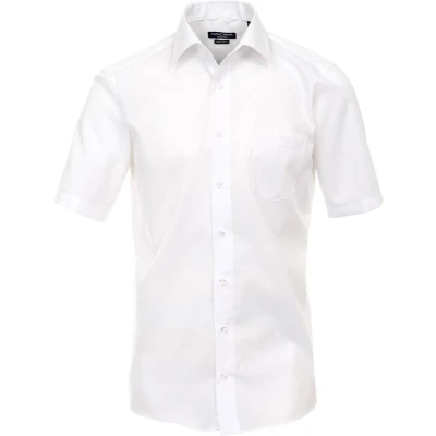 Afbeelding van Casa Moda Comfort Fit Overhemd Korte mouw wit