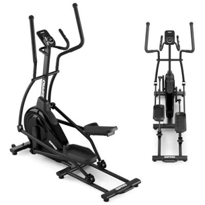 Afbeelding van Zipro crosstrainer Session, ellipsentrainer, tot 120 kg, voor thuis, hometrainer met 32 weerstandsniveaus, oefenmachines, cardio trainingsapparaat, hartslagmeter, bluetooth, vliegwiel 6