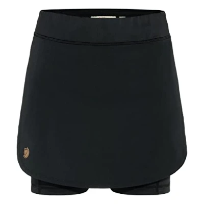 Afbeelding van Fjallraven Abisko Midsummer Skort Dames Outdoorbroek Black Maat 38