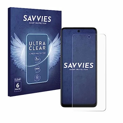 Afbeelding van Savvies (6 Stuks) Schermbeschermer voor Motorola Moto G73 5G Screen Protector Ultra Transparant