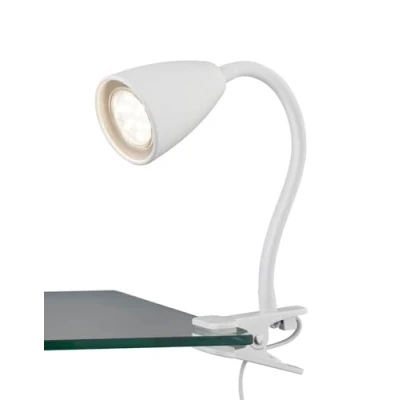 Afbeelding van TRIO WANDA Klemlamp Wit mat