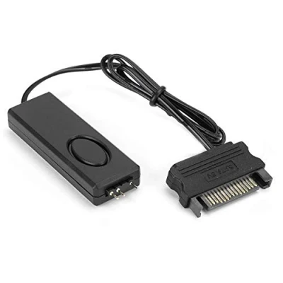 Afbeelding van RF afstandsbediening, afstandsbediening Ventilatorlichtcontroller PC accessoires 5V Symphony ARGB Zwarte SATA pin met 3 pins connector Van toepassing op apparatuur(Zwart)