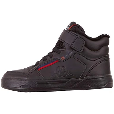 Afbeelding van Kappa Mangan II ICE Trainingsschoen voor kinderen, Maat: 31, Black/red Hoogwaardig imitatieleer
