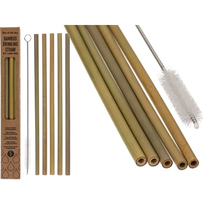 Afbeelding van Bamboe Rietjes (Set Van 5)