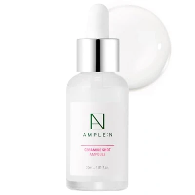 Afbeelding van CORÉANA AMPLE:N Ceramide Shot Ampoule 30 ml Sterk geconcentreerd ultiem hydraterend gezichtsserum voor de droge en ruwe huid, vochtvergrendelend, verminderde rimpels
