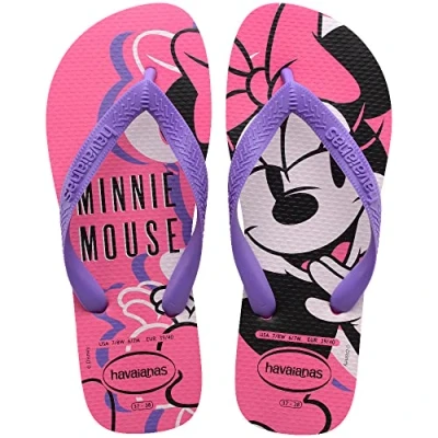 Afbeelding van Havaianas Unisex Top Disney Flip Flop, roze, 6/7 UK, 39/40 EU