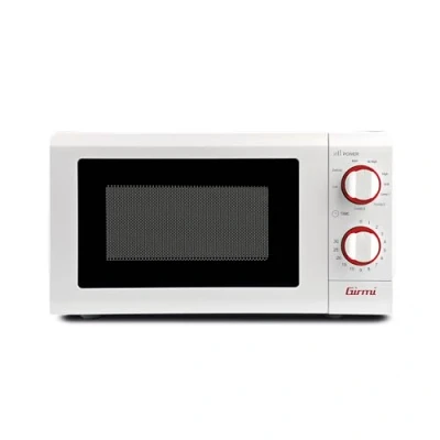 Afbeelding van Girmi FM06 combi magnetron, 20 liter, 700 m², 900 W, grill, timer, inclusief accessoires, wit