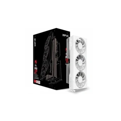 Afbeelding van XFX SWIFT AMD Radeon RX 9060 XT OC Triple Fan 16GB White