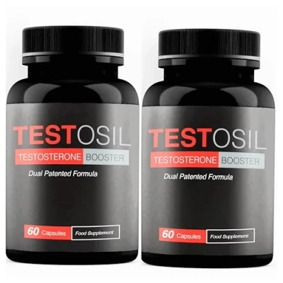 Afbeelding van TESTOSIL Testosteron Booster Capsules, Dubbele Gepatenteerde Formule, 120 Capsules