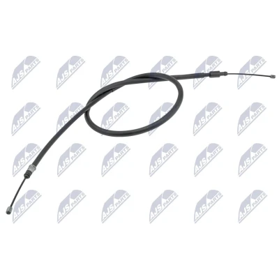Afbeelding van NTY HLR CT 033 Handremkabel Rechts achter 1275, 1545mm Schijfremmen