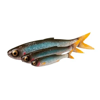 Afbeelding van Savage Gear Craft Dying Minnow Shad Perch 7.5cm 2g 5 Stuks Oranje
