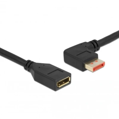 Afbeelding van Delock DisplayPort Verlängerungskabel Stecker 90 links gewinkelt zu B