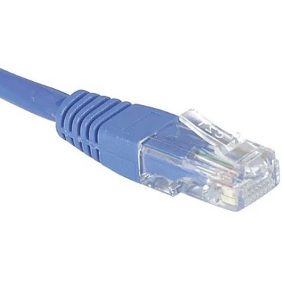 Afbeelding van Netwerkkabel budget RJ45 CAT 6 U/UTP blauw 1 m