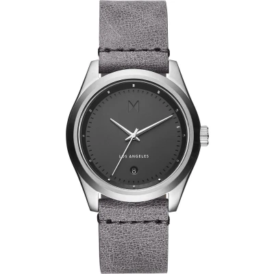 Afbeelding van MVMT Rise D TC01 SGR Horloge Grijs Leer 39mm