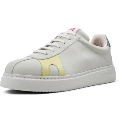 Afbeelding van Camper Runner K Twins Sneakers laag, Heren, Maat: 41, Weiß natural Leer