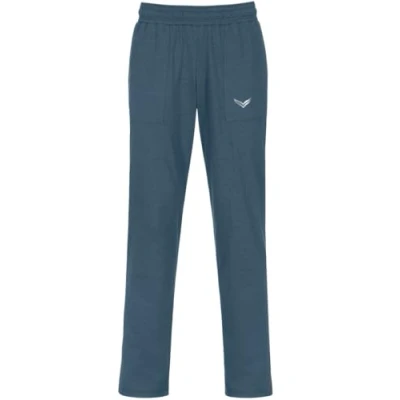 Afbeelding van Trigema Damesbroek, 100% deluxe katoen, Jeans melange, 3XL