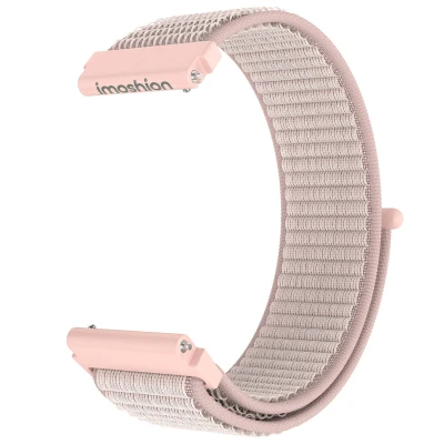 Afbeelding van Nylon bandje klittenband Universeel 20 mm aansluiting Roze imoshion