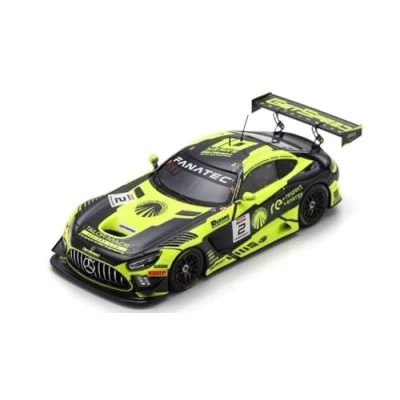 Afbeelding van Mercedes Benz AMG GT3 EVO Spark Modelauto 1:43 2023 Andrzej Lewandowski / Aaron Walker Lewis