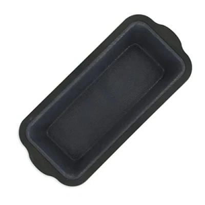 Afbeelding van Zenker 685533 Siliconen glasvezelvorm, rechthoekige vorm, cakevorm, siliconen, glasvezel, nylon, grijs, 31,5 x 14,2 5 cm
