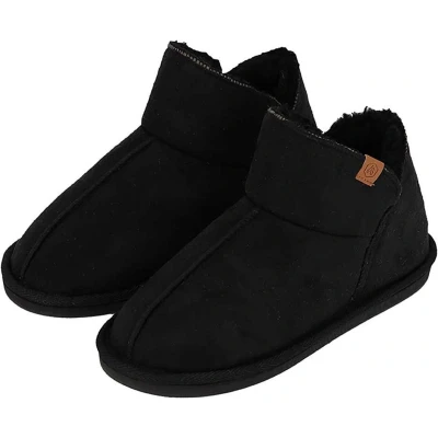 Afbeelding van Apollo Pantoffels LADIES HOME BOOTS SUEDE met logo embossing en knusse, warme binnenvoering