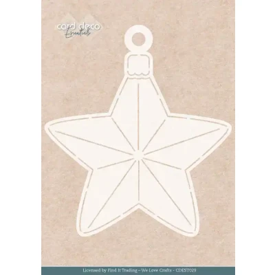 Afbeelding van Stencil Card Deco Essentials Enchanting Star A5