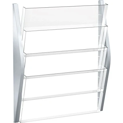 Afbeelding van Wandboogdisplay 4 x A3 zilver