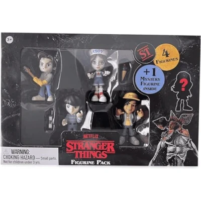 Afbeelding van Famosa Stranger Things, Magische capsules van 5 figuren, Robin, Mike, Jonathan, Argyle plus 1 verrassingsfiguur, verzameling, willekeurige modelkeuze (700017640)