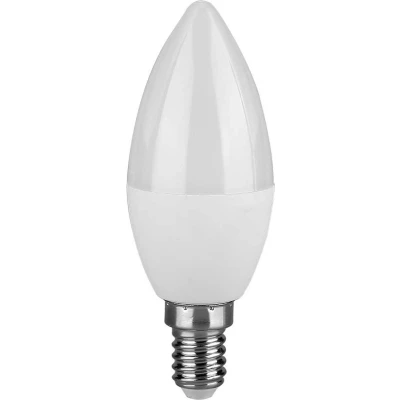 Afbeelding van V TAC VT 1818 N E14 Witte LED Lampen Golf IP20 3.7W 320 Lumen 4000K