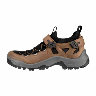 Afbeelding van Wandelschoen ECCO Men Offroad Strap Cocoa Brown Black Camel Schoenmaat 45