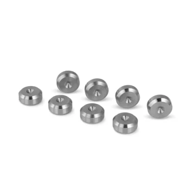 Afbeelding van PrecisionGeek Speaker Spike&#039;s pads, roestvrij staal, 16mm in diameter afgeschuinde vorm voor HiFi Speakers, Stands, Soundbars Set van 8 stuks
