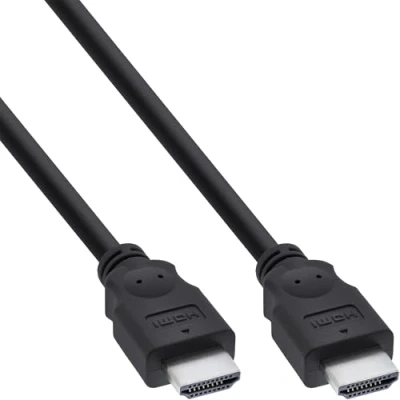 Afbeelding van InLine® HDMI kabel, High Speed HDMI® M/M, zwart, 7,5m