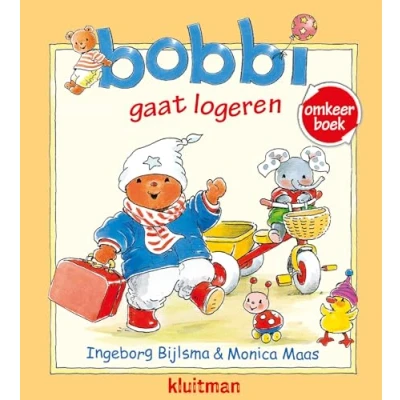 Afbeelding van Bobbi gaat logeren / is zijn knuffel kwijt omkeerboek (Hardback)