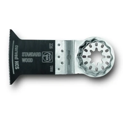 Afbeelding van FEIN E Cut standaard zaagblad Curves, VE 5 st., breedte 50 mm, lengte opname Starlock, geschrankte vertanding, voor alle werkzaamheden met hout , gipsplaat en kunststofmaterialen.