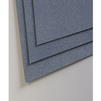 Afbeelding van Clairefontaine Ref 96165C Pastelmat Kaartvellen (Pack van 5 vellen) 360gsm kaart 50 x 70cm Donkerblauwe kleur Speciaal samengesteld voor gebruik met Pastels