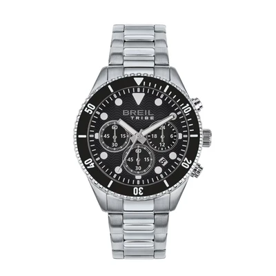 Afbeelding van Breil Overhand Chronograaf, Heren, Maat: One Size, Black