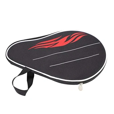 Afbeelding van Ping Pong Paddle Bag, Tafeltennis Racket Case Bat Bag Met Ballen Pouch