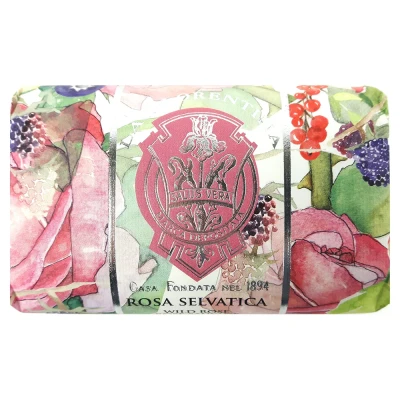 Afbeelding van La Florentina Zeep wilde roos 200 g