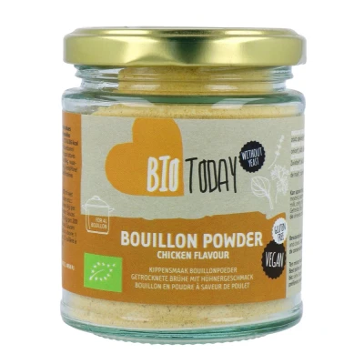 Afbeelding van BioToday Boullionpoeder Kippensmaak Biologisch 85GR