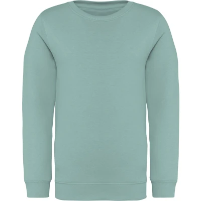 Afbeelding van Native Spirit Ecologische kindersweater met ronde hals NS403 Jade Green
